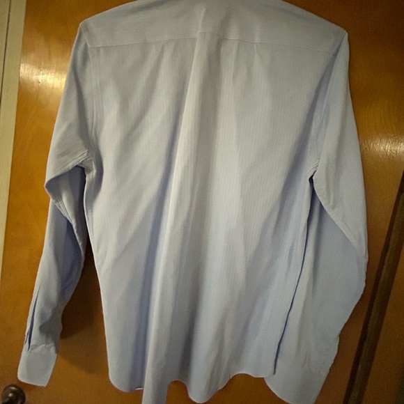 Michael Kors Medium Blue Dress Shirt - Picture 5 of 6